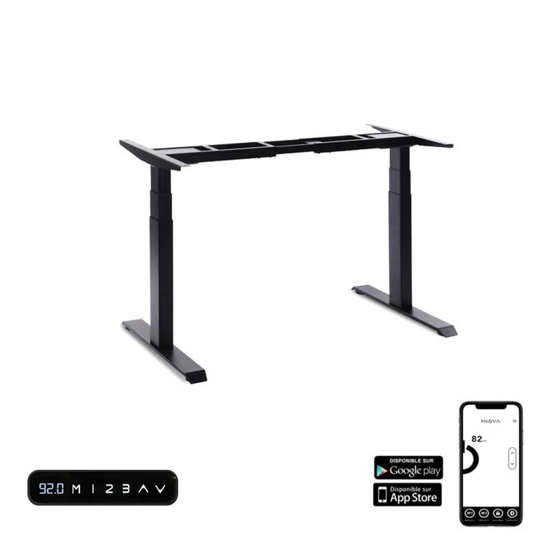 Bureau Avec Rangement Bureau Assis-Debout Électrique WOLTU L 140x120cm | 4 Mémoires Hauteur Réglable 72-120cm Bureau Ergonomique Mémoire Bureau Avec Rangement Bureau Assis-Debout Électrique WOLTU L 140x120cm | 4 Mémoires Hauteur Réglable 72-120cm Bureau Ergonomique Mémoire